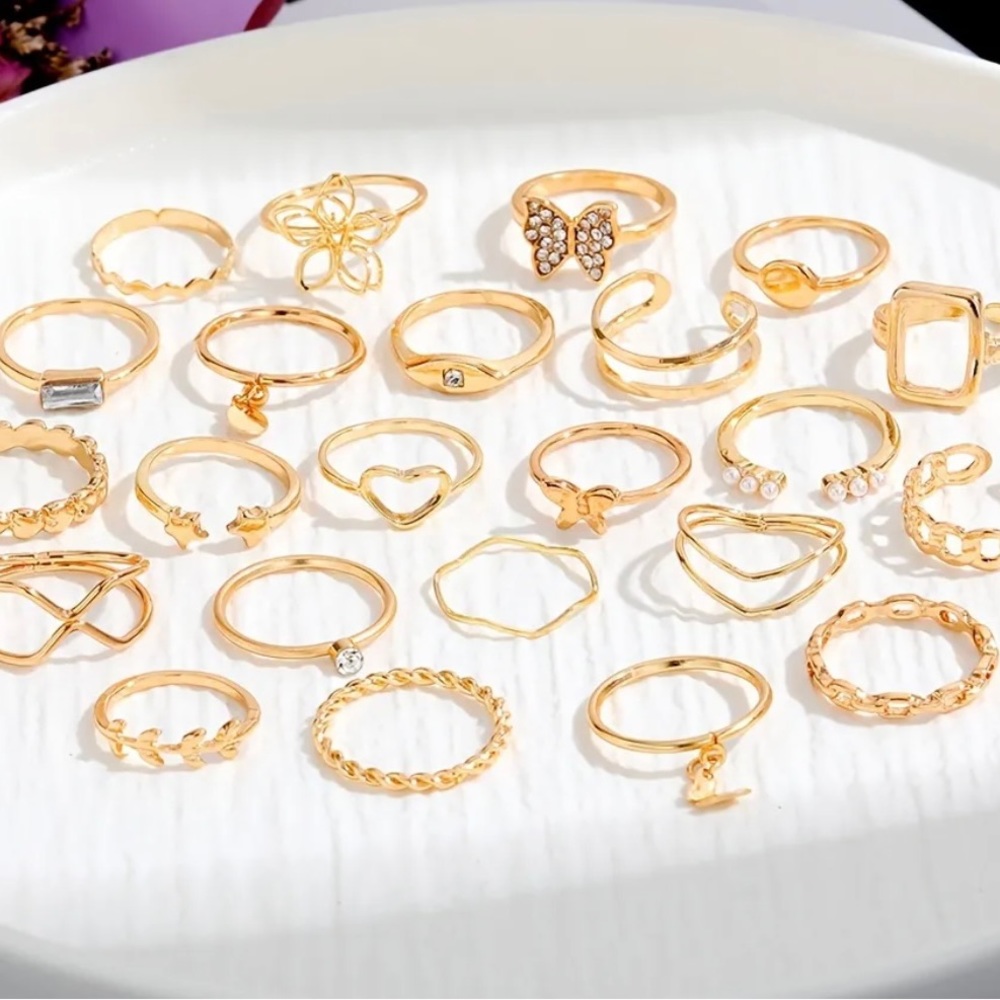 Boho Rings Set - Picture 6 of 6